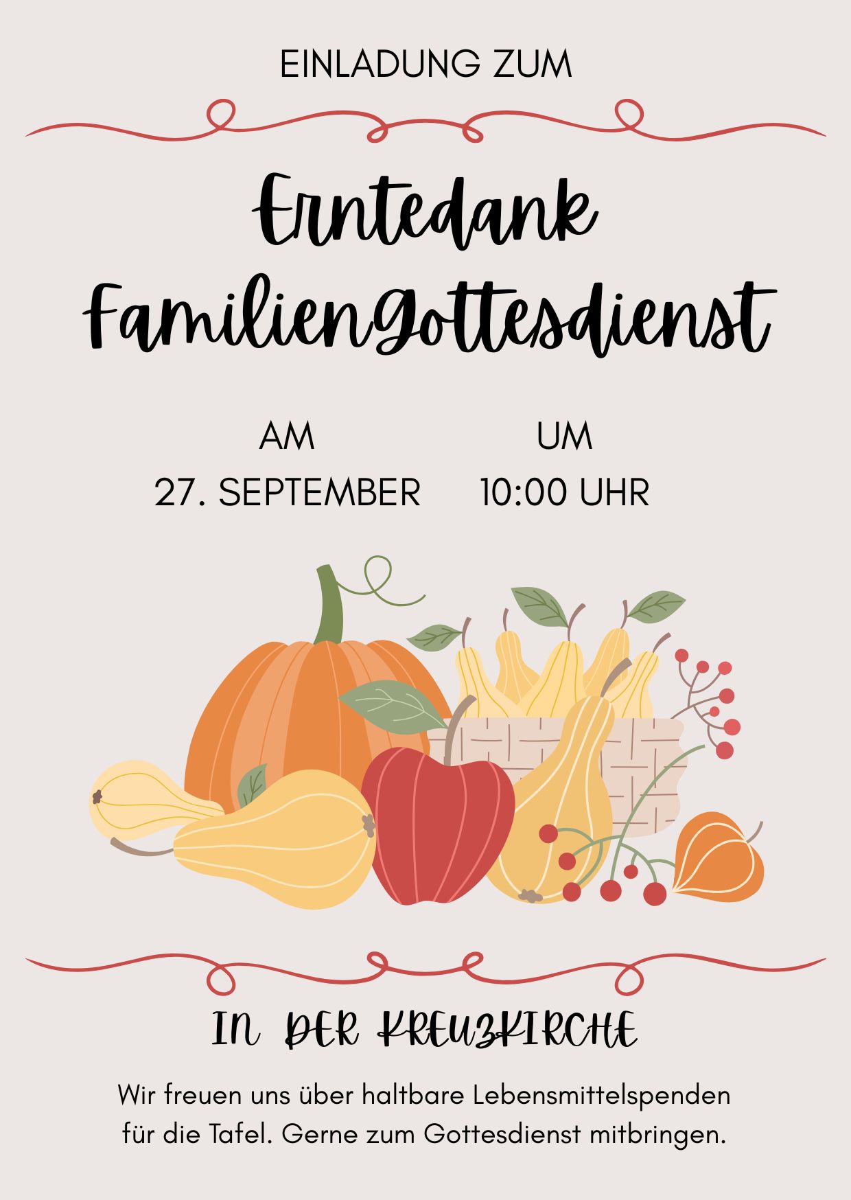 Aushang FamGD Erntedank